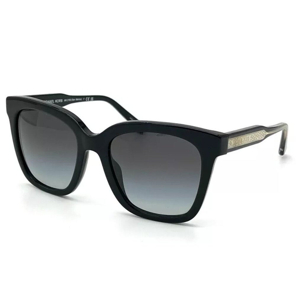 MICHAEL KORS MK2163 30058G Black / Dark GrayGradient 52mm sunglass